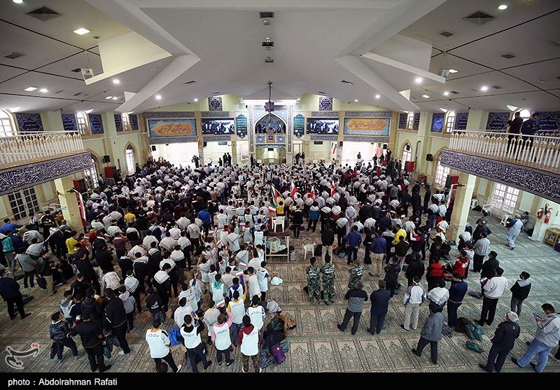 رزمایش بزرگ سراسری جهادگران فاطمی بسیج ورزش کشور-همدان