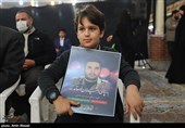 فرزند شهید صیاد خدایی در یادبود و پاسداشت شهدای امنیت