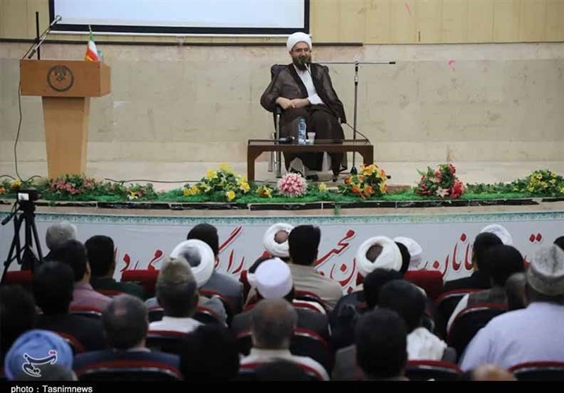 حجت الاسلام حاج علی اکبری در خاش