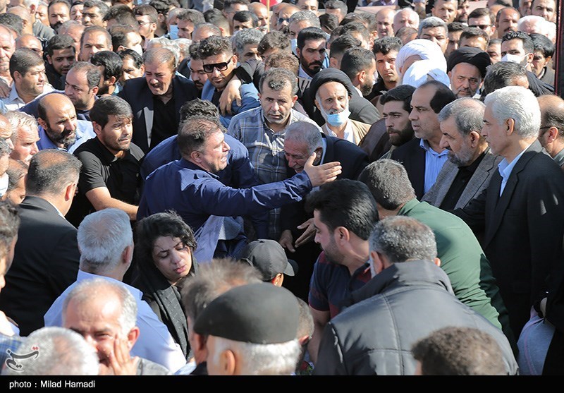 مراسم تشییع شهدای ایذه