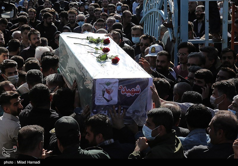 مراسم تشییع شهدای ایذه