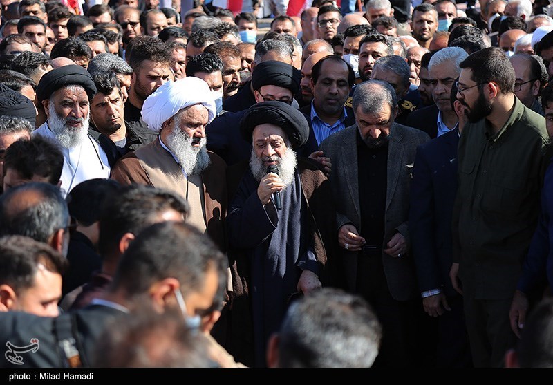 مراسم تشییع شهدای ایذه