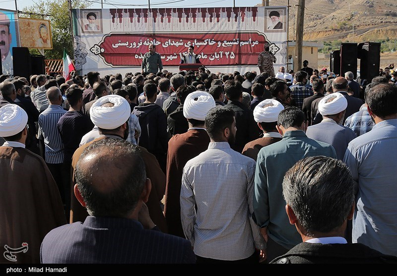 مراسم تشییع شهدای ایذه