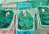 اولین زایمان 3 قلو سال جاری در کاشان به ثبت رسید