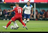 دیدار تیم‌های فوتبال ایران و انگلیس- جام جهانی 2022