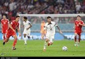 دیدار تیم‌های فوتبال آمریکا و ولز- جام جهانی 2022