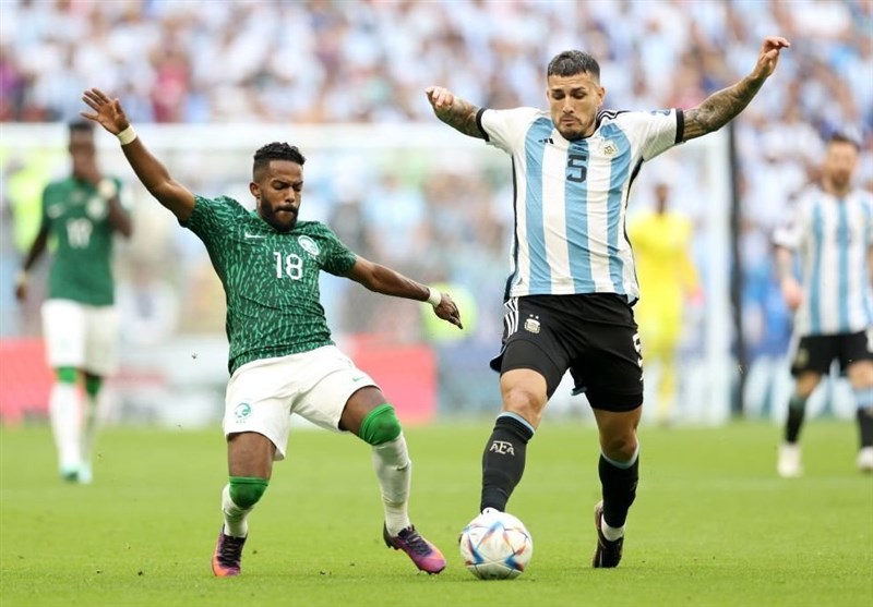 جام جهانی قطر , جام جهانی 2022 قطر , تیم ملی فوتبال  آرژانتین , تیم ملی فوتبال عربستان سعودی , 