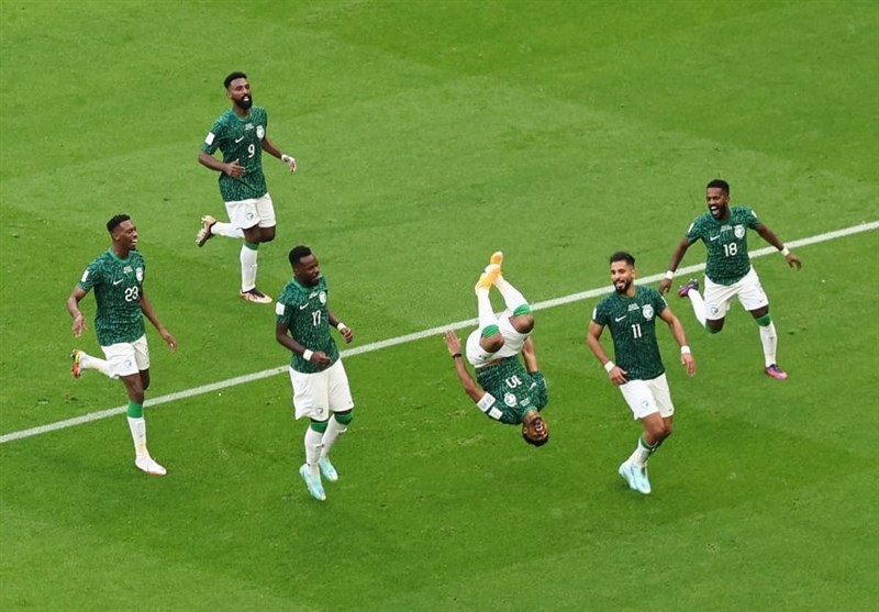 جام جهانی قطر , جام جهانی 2022 قطر , تیم ملی فوتبال  آرژانتین , تیم ملی فوتبال عربستان سعودی , 