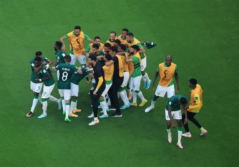 جام جهانی قطر , جام جهانی 2022 قطر , تیم ملی فوتبال  آرژانتین , تیم ملی فوتبال عربستان سعودی , 