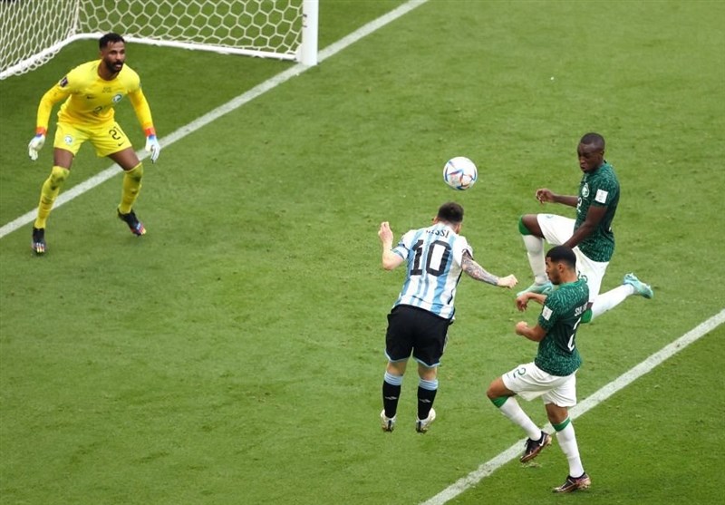 جام جهانی قطر , جام جهانی 2022 قطر , تیم ملی فوتبال  آرژانتین , تیم ملی فوتبال عربستان سعودی , 
