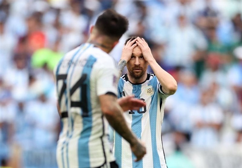 جام جهانی قطر , جام جهانی 2022 قطر , تیم ملی فوتبال  آرژانتین , تیم ملی فوتبال عربستان سعودی , 