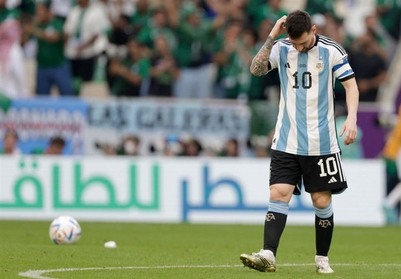 جام جهانی قطر , جام جهانی 2022 قطر , تیم ملی فوتبال  آرژانتین , تیم ملی فوتبال عربستان سعودی , 