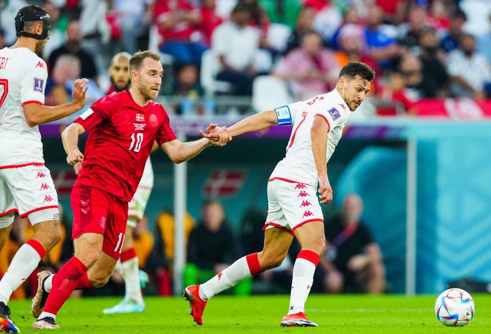 تیم ملی فوتبال تونس , جام جهانی 2022 قطر , جام جهانی قطر , تیم ملی فوتبال دانمارک , 