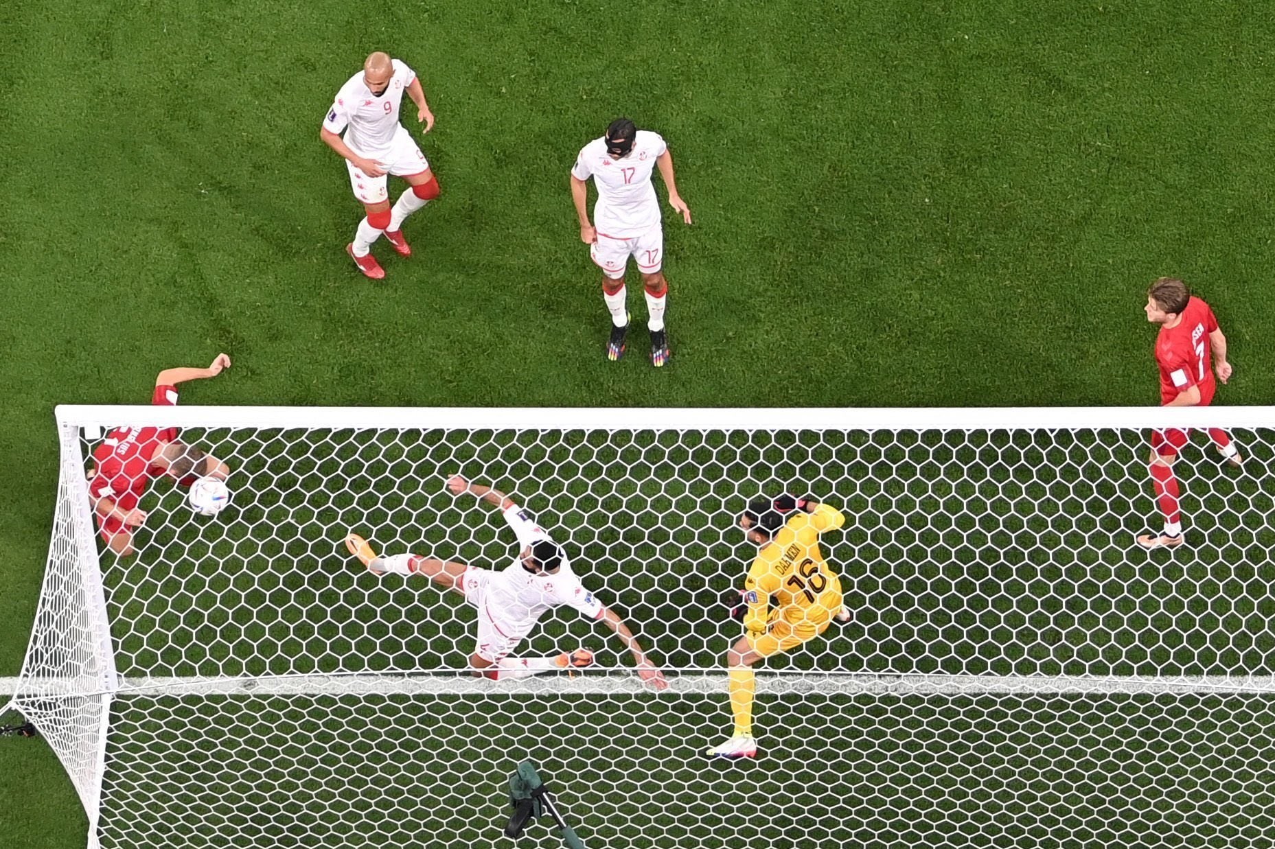 تیم ملی فوتبال تونس , جام جهانی 2022 قطر , جام جهانی قطر , تیم ملی فوتبال دانمارک , 