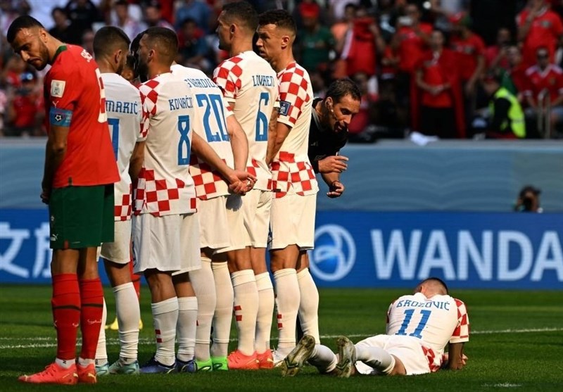 جام جهانی قطر , جام جهانی 2022 قطر , تیم ملی فوتبال کرواسی , تیم ملی فوتبال مراکش , 