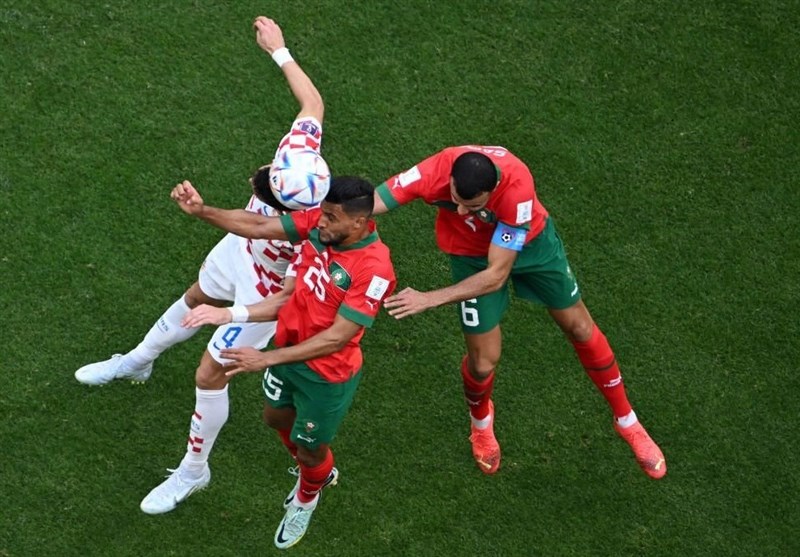 جام جهانی قطر , جام جهانی 2022 قطر , تیم ملی فوتبال کرواسی , تیم ملی فوتبال مراکش , 