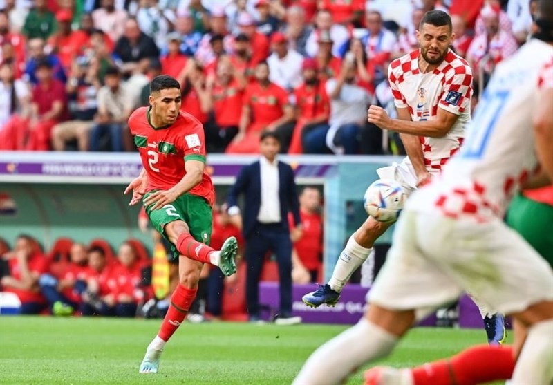 جام جهانی قطر , جام جهانی 2022 قطر , تیم ملی فوتبال کرواسی , تیم ملی فوتبال مراکش , 