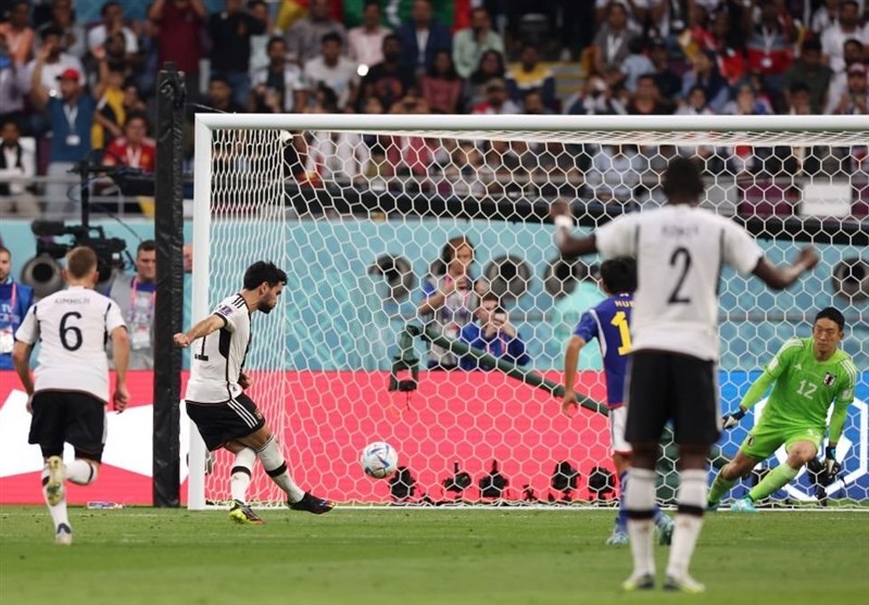 جام جهانی 2022 قطر , جام جهانی قطر , تیم ملی فوتبال آلمان , تیم ملی فوتبال  ژاپن , 