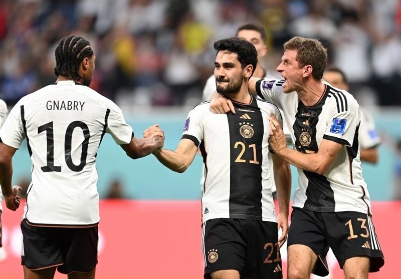 جام جهانی 2022 قطر , جام جهانی قطر , تیم ملی فوتبال آلمان , تیم ملی فوتبال  ژاپن , 