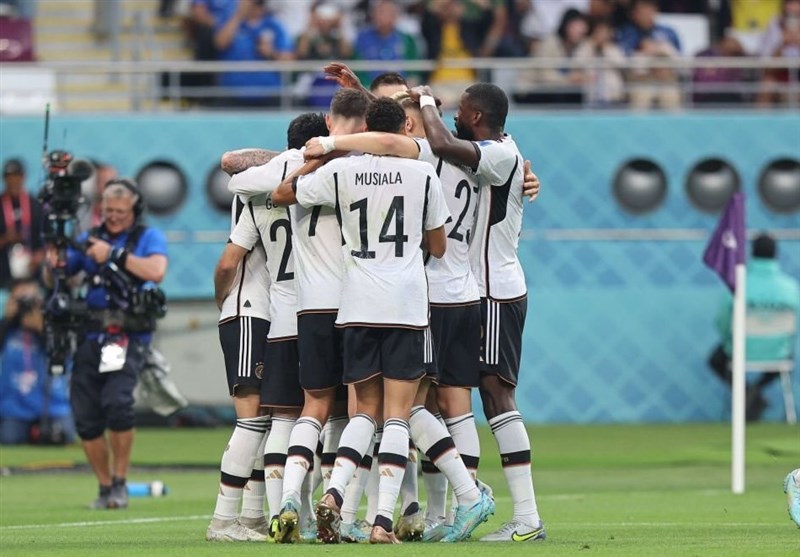 جام جهانی 2022 قطر , جام جهانی قطر , تیم ملی فوتبال آلمان , تیم ملی فوتبال  ژاپن , 