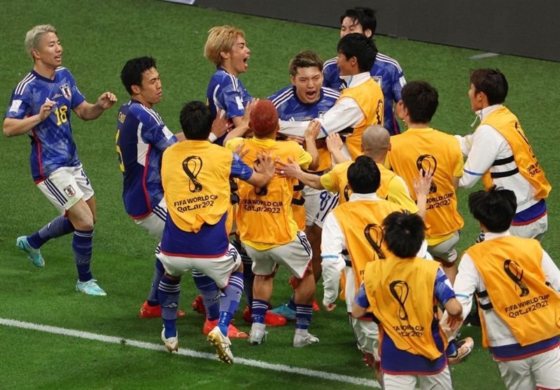 جام جهانی 2022 قطر , جام جهانی قطر , تیم ملی فوتبال آلمان , تیم ملی فوتبال  ژاپن , 