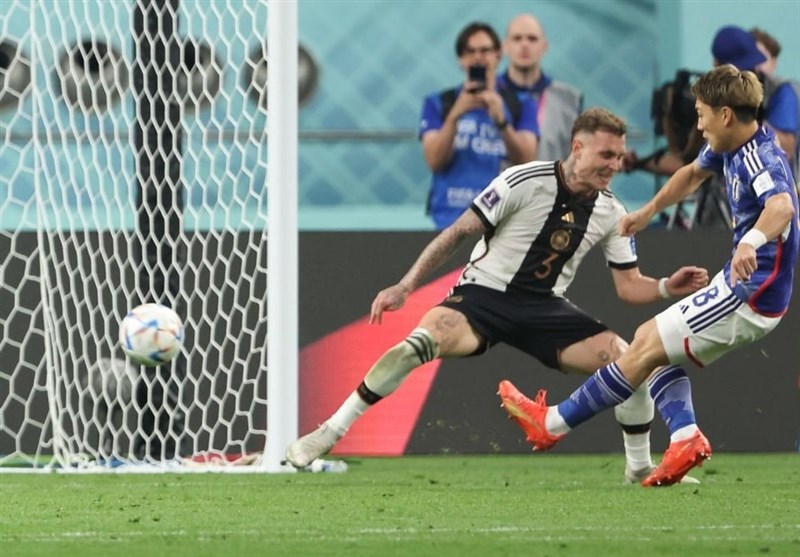 جام جهانی 2022 قطر , جام جهانی قطر , تیم ملی فوتبال آلمان , تیم ملی فوتبال  ژاپن , 