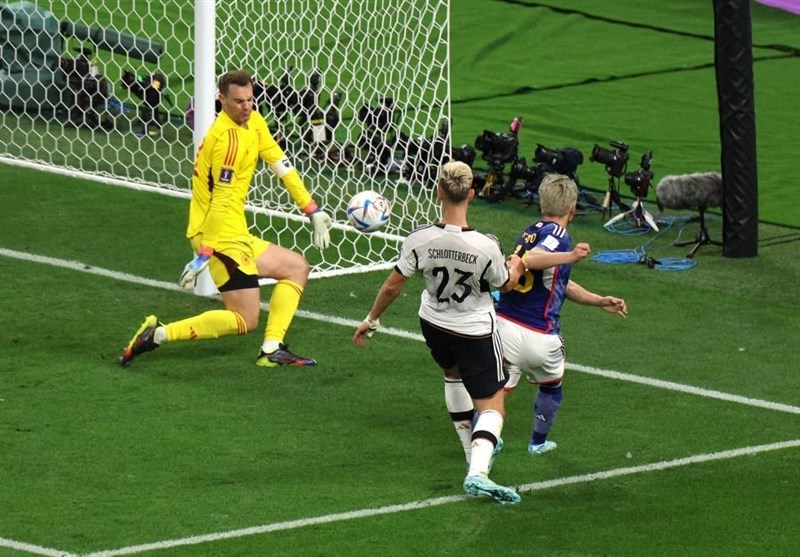 جام جهانی 2022 قطر , جام جهانی قطر , تیم ملی فوتبال آلمان , تیم ملی فوتبال  ژاپن , 