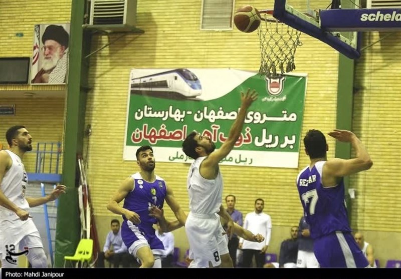 بسکتبال ذوب آهن نفت اصفهان7