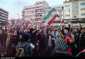 جشن پیروزی تیم ملی درخیابان های تهران