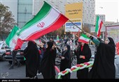 جشن پیروزی تیم ملی درخیابان های تهران