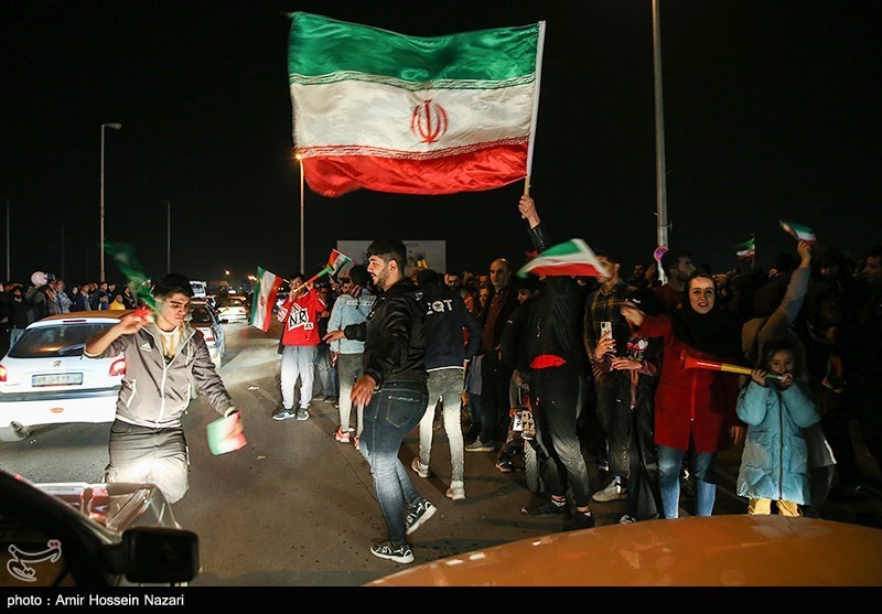 شادی مردم در پی برد ایران مقابل ولز - استانها