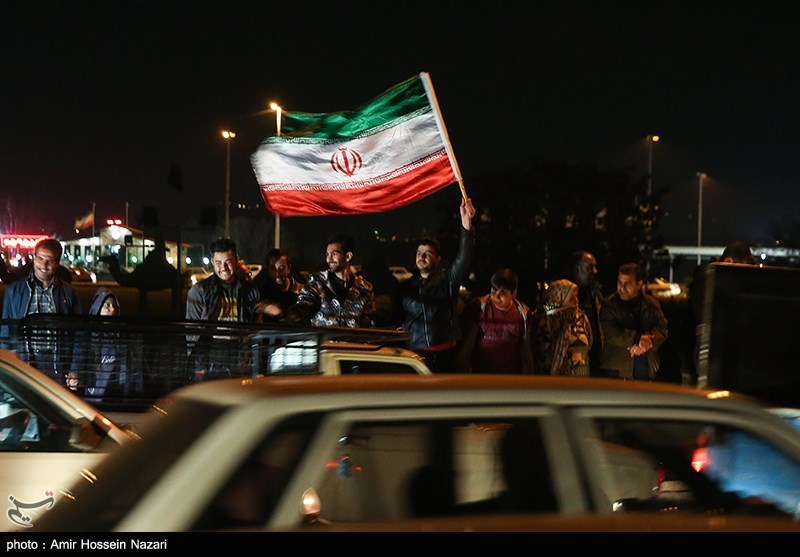 شادی مردم در پی برد ایران مقابل ولز - استانها