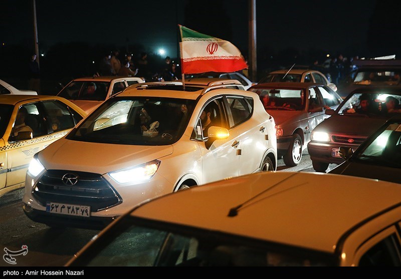 شادی مردم در پی برد ایران مقابل ولز - استانها