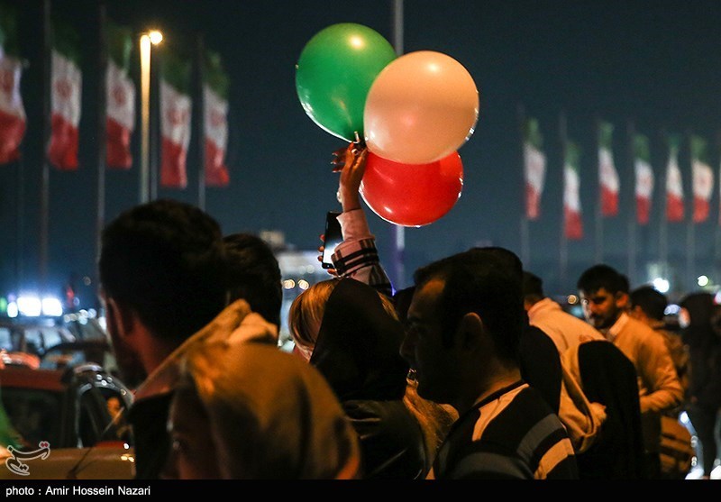 شادی مردم در پی برد ایران مقابل ولز - استانها