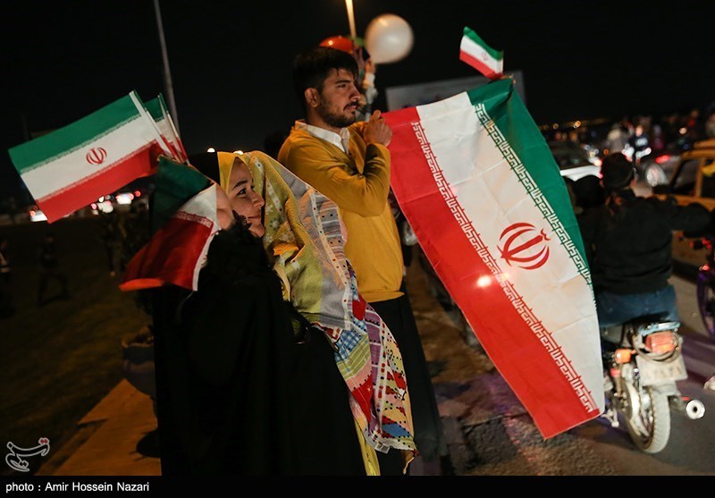 شادی مردم در پی برد ایران مقابل ولز - استانها