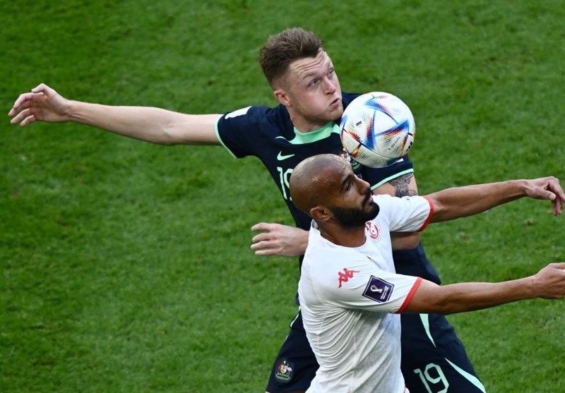 جام جهانی 2022 قطر , جام جهانی قطر , تیم ملی فوتبال  استرالیا , تیم ملی فوتبال تونس , 