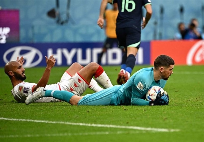 جام جهانی 2022 قطر , جام جهانی قطر , تیم ملی فوتبال  استرالیا , تیم ملی فوتبال تونس , 