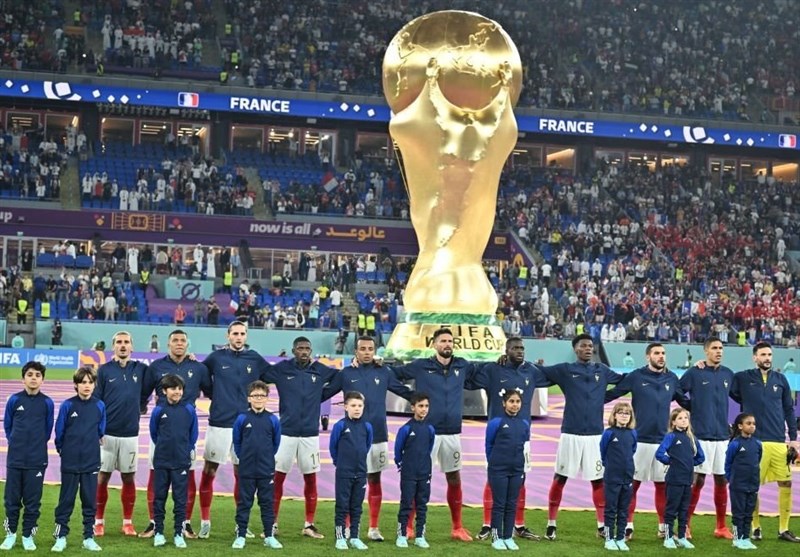 جام جهانی 2022 قطر , جام جهانی قطر , تیم ملی فوتبال فرانسه , تیم ملی فوتبال دانمارک , 