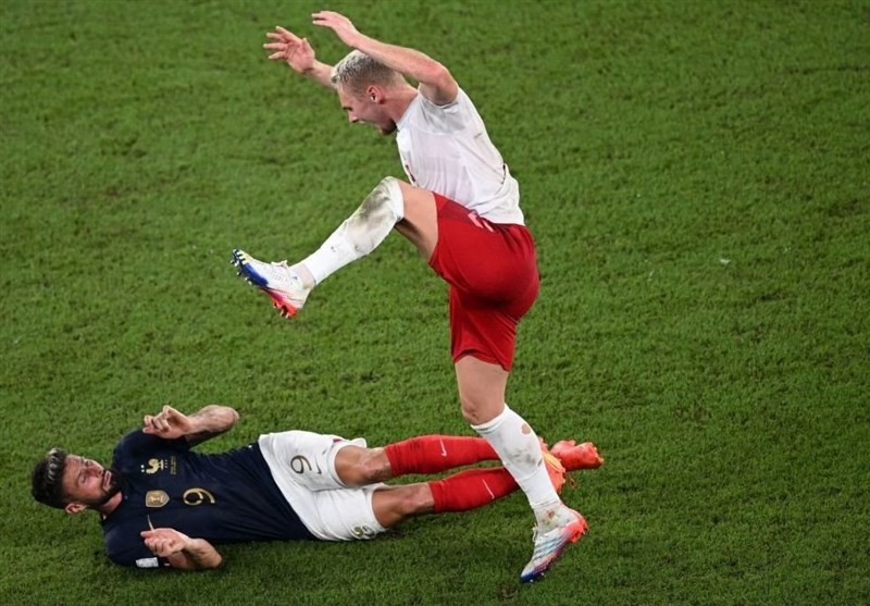 جام جهانی 2022 قطر , جام جهانی قطر , تیم ملی فوتبال فرانسه , تیم ملی فوتبال دانمارک , 