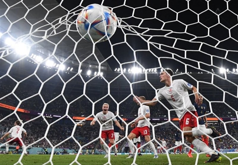 جام جهانی 2022 قطر , جام جهانی قطر , تیم ملی فوتبال فرانسه , تیم ملی فوتبال دانمارک , 