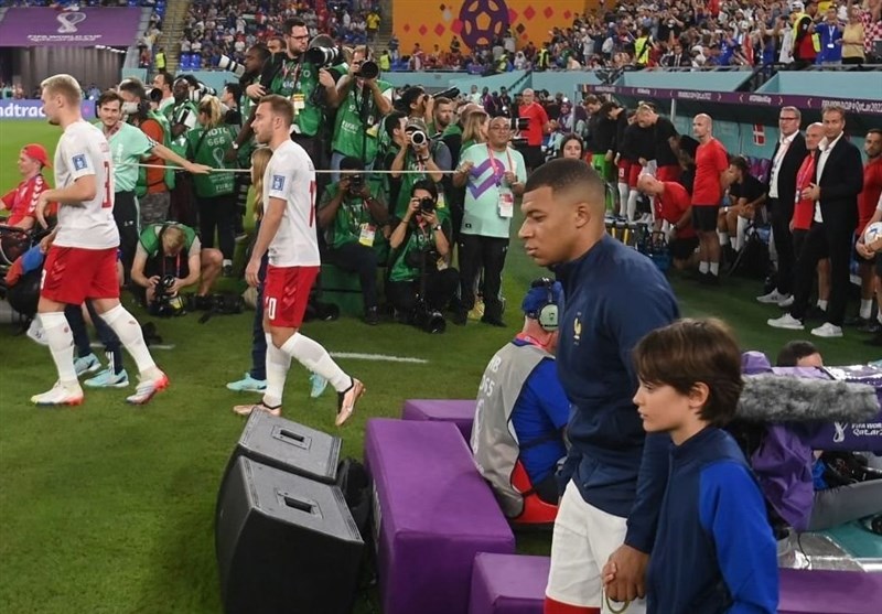 جام جهانی 2022 قطر , جام جهانی قطر , تیم ملی فوتبال فرانسه , تیم ملی فوتبال دانمارک , 