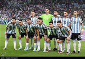 دیدار تیم های فوتبال آرژانتین و مکزیک - جام جهانی 2022 قطر