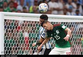 دیدار تیم های فوتبال آرژانتین و مکزیک - جام جهانی 2022 قطر