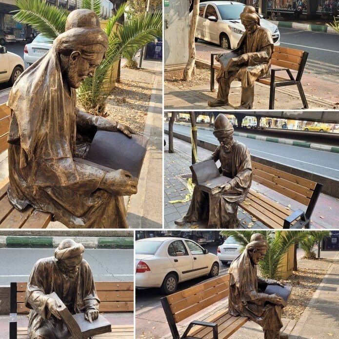 مجسمه سازی , هنرهای تجسمی , شاعر , کتاب و ادبیات , کتابفروشی‌ها , کتابفروشی , عکس , 