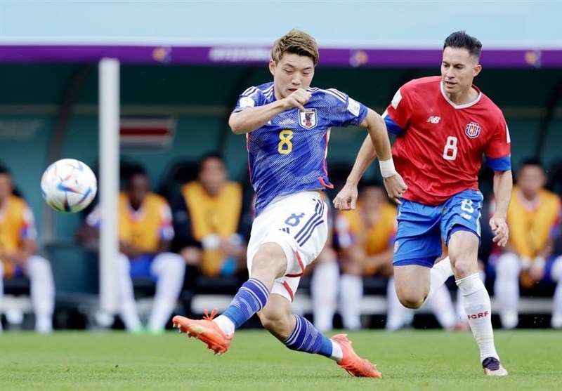 تیم ملی فوتبال  ژاپن , تیم ملی فوتبال کاستاریکا , جام جهانی 2022 قطر , جام جهانی قطر , 