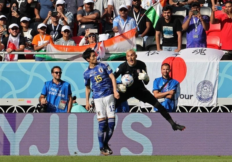 تیم ملی فوتبال  ژاپن , تیم ملی فوتبال کاستاریکا , جام جهانی 2022 قطر , جام جهانی قطر , 