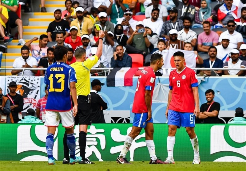 تیم ملی فوتبال  ژاپن , تیم ملی فوتبال کاستاریکا , جام جهانی 2022 قطر , جام جهانی قطر , 