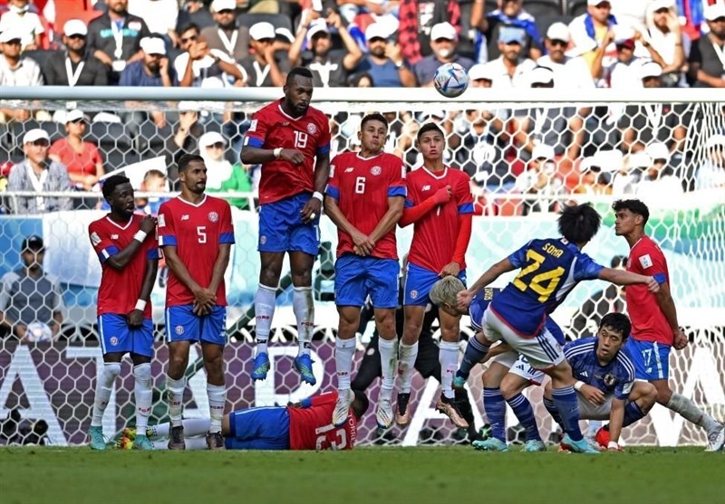 تیم ملی فوتبال  ژاپن , تیم ملی فوتبال کاستاریکا , جام جهانی 2022 قطر , جام جهانی قطر , 