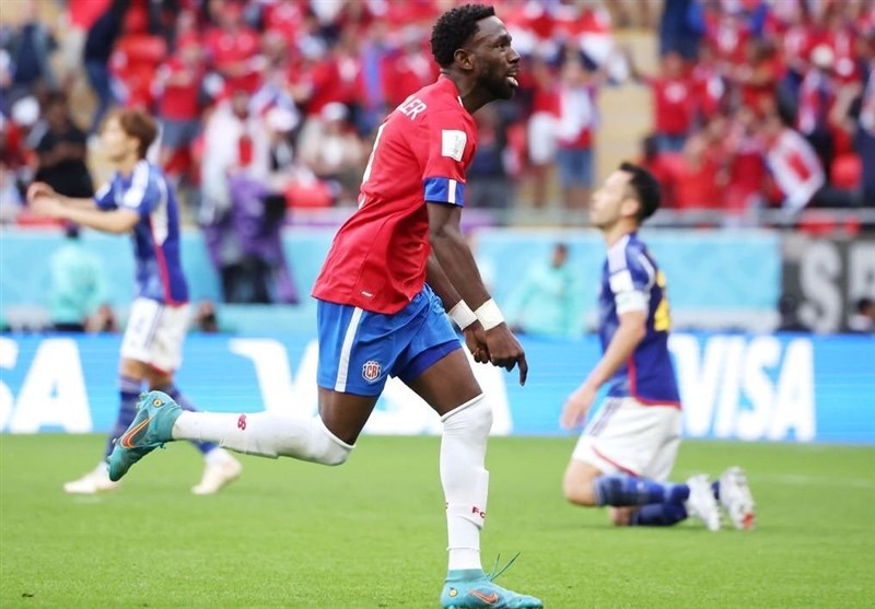 تیم ملی فوتبال  ژاپن , تیم ملی فوتبال کاستاریکا , جام جهانی 2022 قطر , جام جهانی قطر , 