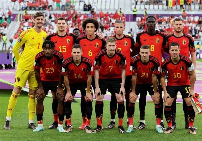 جام جهانی 2022 قطر , جام جهانی قطر , تیم ملی فوتبال  بلژیک , تیم ملی فوتبال مراکش , 